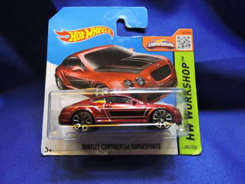 Hot Wheels Hotwheels Bentley Continental Supersport